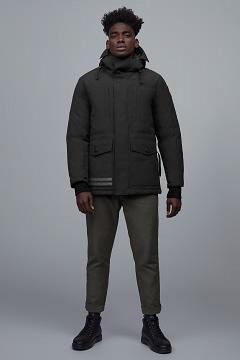 Chamarras Canada Goose Hombre México - Toronto Abrigos Negros / Negros NS5701648